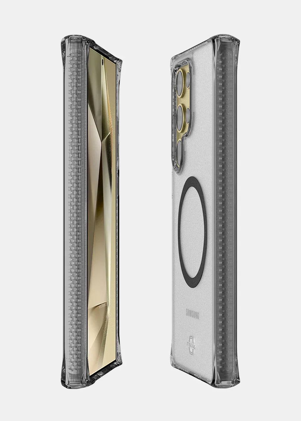 Samsung S25 Ultra MagSafe Cover Itskins Hybrid Vapor - Smoke Samsung S25 Ultra MagSafe Cover Itskins Hybrid Vapor - Smoke